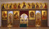 Иконостас в храме в честь Рождества Христова в с. Рыбушка Саратовской обл.2006г.